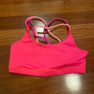 NWOT pink AE sports bra XS